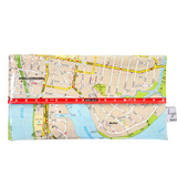 Recycled Street Map Wallet - New Farm, Woolloongabba, Kangaroo Point, East Brisbane