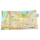 Recycled Street Map Wallet - New Farm, Woolloongabba, Kangaroo Point, East Brisbane