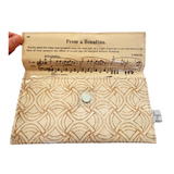 Wallpaper and Sheet Music Wallet - Celtic Weave + Sonatina