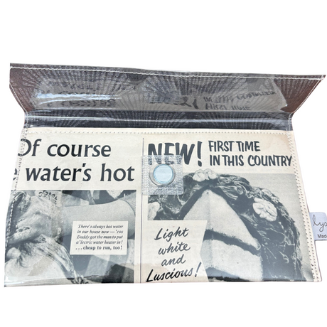 Vintage 1950's women's magazine wallet - Weston's Cake Mix