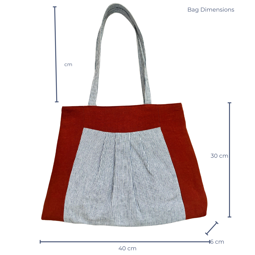 Nottinghill Pleated Tent Tote