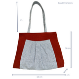 Nottinghill Pleated Tent Tote