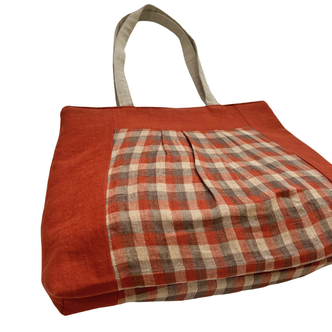 Penny Lane Pleated Tent Tote