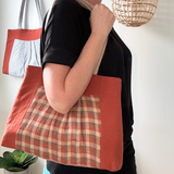 Penny Lane Pleated Tent Tote