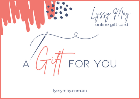 Lyssy May Gift Card